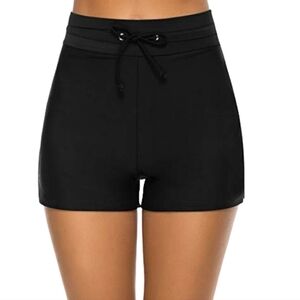 Women's Black Swim/Activity Shorts - XL - Tournesol